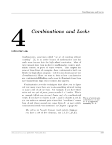 Sample Chapter from "Mathematical Connections"