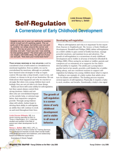 Self-Regulation - Young Children - National Association for the