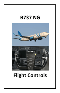 737 Flight Controls Overview