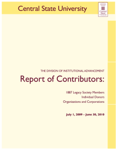 Contributors Report 7-1-09 to 6-30-10 #2