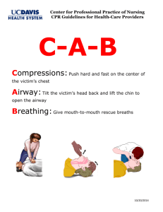 CPR guidelines - UC Davis Health System