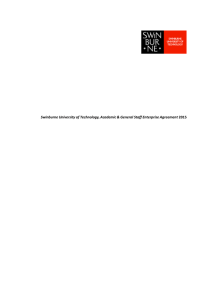 Academic and General Staff Enterprise Agreement 2015