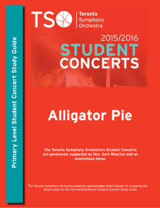 Alligator Pie - Toronto Symphony Orchestra