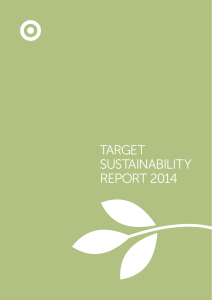 TARGET SUSTAINABILITY REPORT 2014