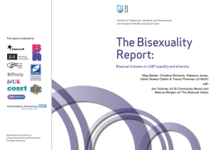 The Bisexuality Report