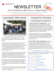 NEWSLETTER - FirstAidStations.org