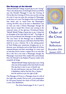 December - Order of the Cross