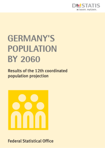 Germany´s Population by 2060