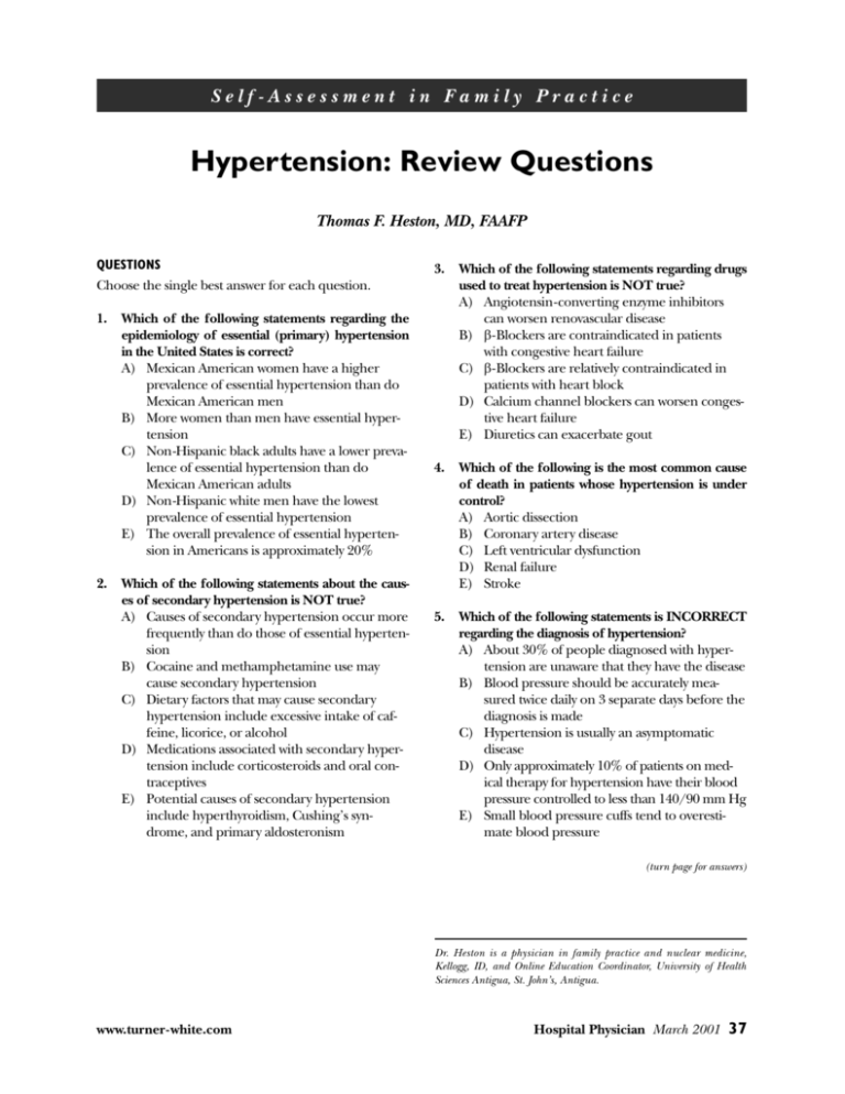 research topics related to hypertension