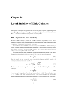 Local Stability of Disk Galaxies