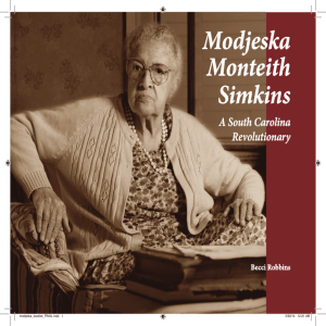 Modjeska Monteith Simkins
