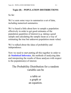 Probability, Density Curves, and the Normal Distribution