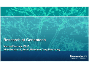 Research at Genentech