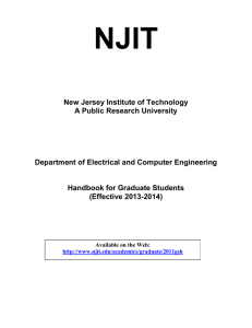 Department of Electrical & Computer Engineering • NJIT