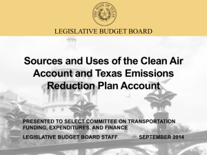 LBB hearing documents on Clean Air and ERP and LIRAP