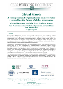 Global Matrix - Columbia International Affairs Online