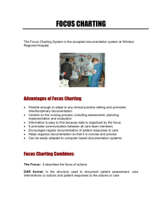 focus charting - Windsor Regional Hospital