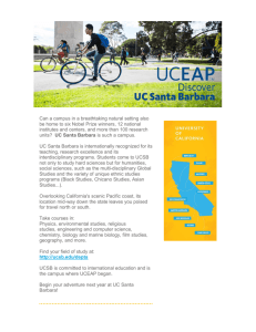 Campus Spotlight - UC Education Abroad Program