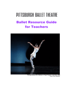 Ballet Resource Guide for Teachers