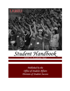 Student Handbook - Texas A&M International University