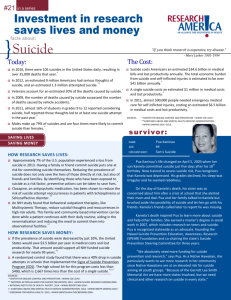 Suicide - Research!America