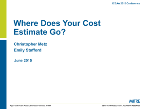 GP15 Presentation Stafford Where Cost Estimate Go
