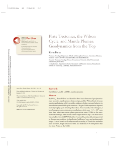 Burke2011-Plate Tectonics, the Wilson Cycle, and Mantle Plumes