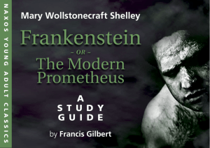 Frankenstein, or the Modern Prometheus by Mary Wollstonecraft