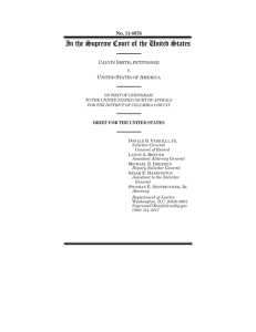No. 11-8976: Smith v. United States - Brief (Merits)
