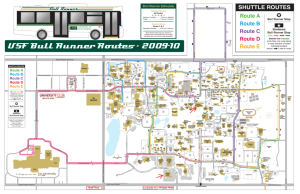 University of South Florida Campus Map