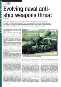 Evolving Naval Antiship Weapons Threat [ASBM]