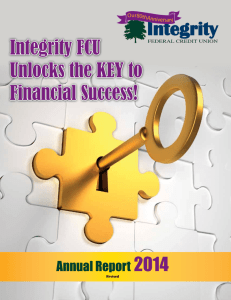 Integrity Annual Report 2014