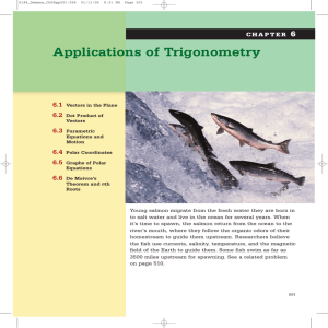 Applications of Trigonometry