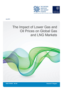 The Impact of Lower Gas and Oil Prices on Global Gas and LNG
