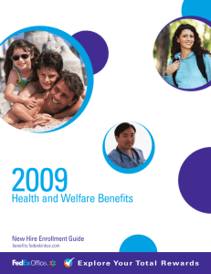 Health and Welfare Benefits