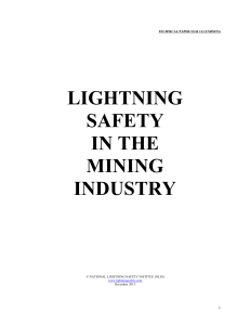 Lightning Safety in the Mining Industry