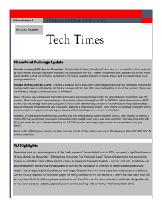 Tech Times - Hinsdale Central High School