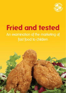 Fried and tested - Consumers International