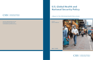 US Global Health and National Security Policy
