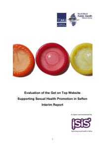 Evaluation of the Get on Top Website Supporting Sexual Health