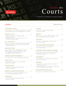 Courts - Skadden, Arps, Slate, Meagher & Flom LLP