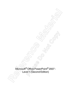 Microsoft Office PowerPoint 2007