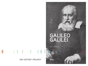 Galileo Galilei - Big History Project