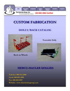 custom fabrication - The Scharine Group