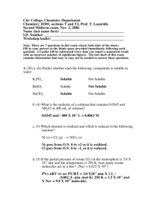 Second exam 2006 with answers