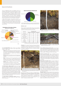 Russian Soil Classification Northern soil