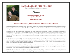 Presents - Santa Barbara City College