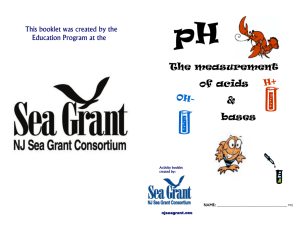 pH booklet - Sea Grant