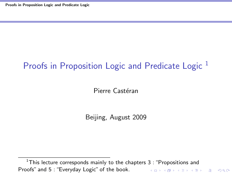 Application Of Predicate Logic In Computer Science