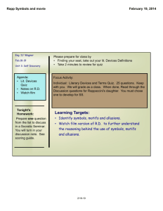 Learning Targets: